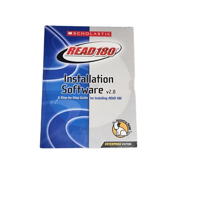 Read 180 Installation Software R180 EE V2.0 Scholastic Enterprise Edition Sealed - Image 1 of 4