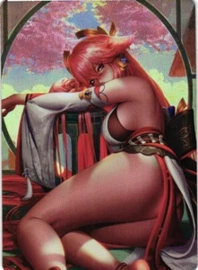 Tarjeta de anime coleccionable YAE MIKO Goddess Series ACG Goddess Story - Imagen 1 de 2