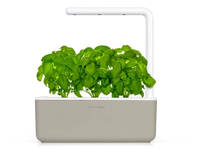 Click & Grow Indoor Herb Garden Kit w Grow Light Smart Garden Gray - Image 1 of 4