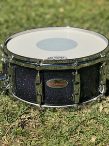 Pearl Reference 14 X 6.5 20 Ply Snare Drum In Purple Craze. Remo CS Batter Head - Picture 1 of 10