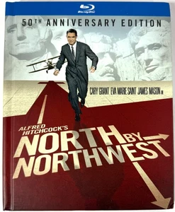 North by Northwest Blu-ray Cary Grant Alfred Hitchcock 50th Anniversary Digibook - Picture 1 of 5