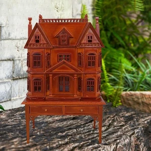 1/12 Dollhouse Toy Furnitures Holiday Gifts Wooden Fashion Artwork Decoration - Picture 1 of 7