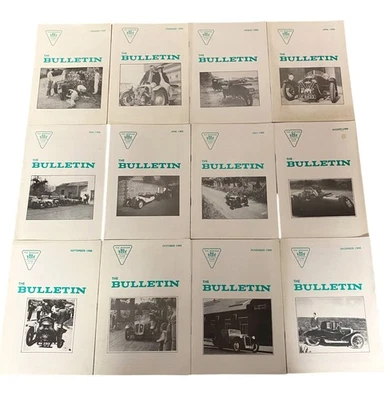 The Bulletin 1988 Collection Morgan Sports Car Club Magazines - Image 1 of 3