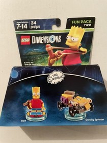 LEGO Dimensions The Simpsons Bart Fun Pack 71211  new