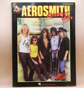Aerosmith's Greatest Hits for Guitar Tablature Sheet Music Sound Book Revised Ed - Picture 1 of 3