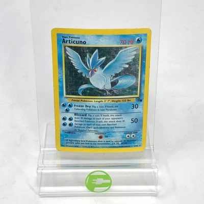 Juego de cartas coleccionables Pokémon Fossil Articuno 2/62 inglés Foto 1 de 4