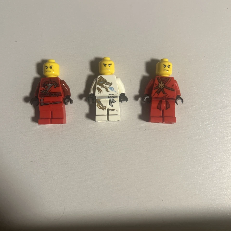 Lego Zane DX Ninjago Minifigura Ninjago Lote de 3  Foto 1 de 1