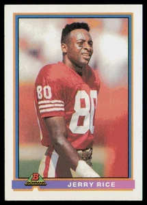 1991 Bowman #470 Jerry Rice San Francisco 49ers - Bild 1 von 2