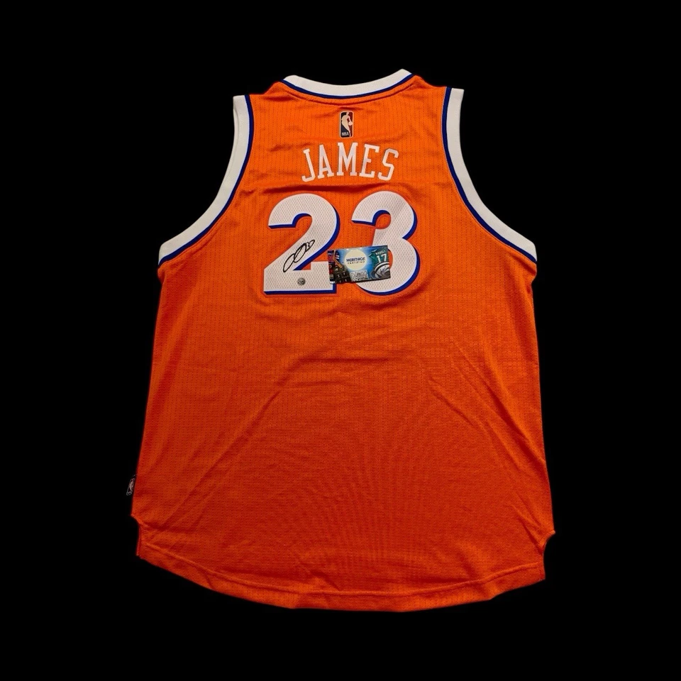 LeBron James Signed Basketball Jersey Cleveland Cavaliers #23 Autographed w/COA - Image 1 of 4