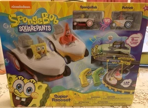 SpongeBob SquarePants Hot Rod barca slot auto corsa set 2531 NKOK - Foto 1 di 5