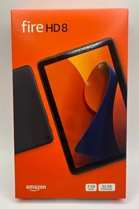 BRAND NEW SEALED Amazon Fire HD 8 12th Generation 32GB 8" Black Tablet - Picture 1 of 4