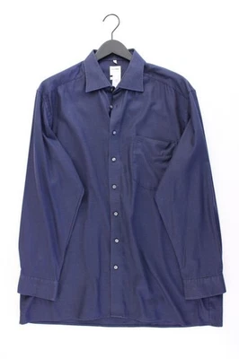 ✨ Olymp camicetta per uomo taglia Hemdgröße 44, XL, 54 blu di cotone ✨ - Immagine 1 di 4