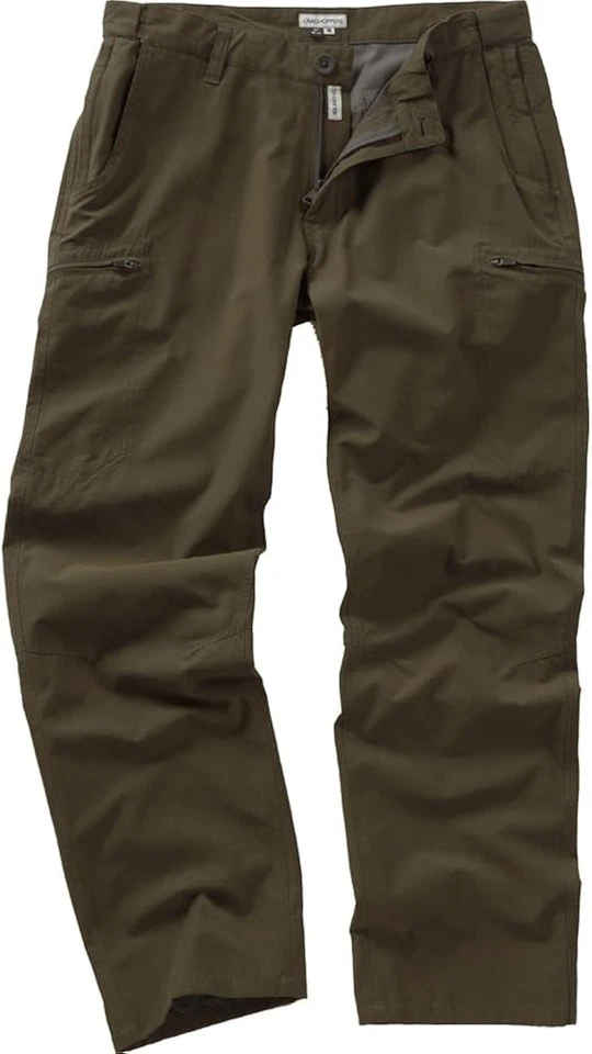 Craghoppers Men's Kiwi Treking Pants Outdoor Pants Hiking, Gray (Bark), DE 44, U - Image 1 of 3