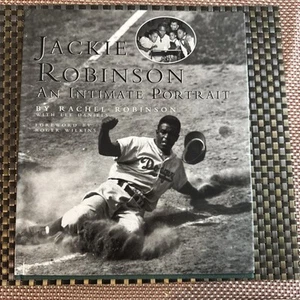 Jackie Robinson : An Intimate Portrait by Rachel Robinson SIGNED Hardcover VG - Picture 1 of 20