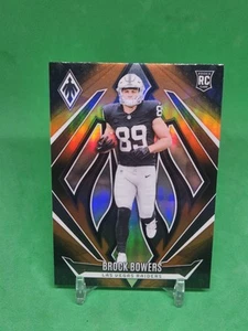 2024 Panini Phoenix Orange Fade Brock Bowers Rookie RC #165 Oakland Raiders - Bild 1 von 1