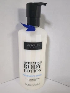 New Victoria's Secret Hydrating Body Lotion Passionflower 12 oz Cotton Moisture - Picture 1 of 3