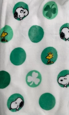 Peanuts - Snoopy and Woodstock Lucky Circles tiro de felpa (extra largo) Foto 1 de 2