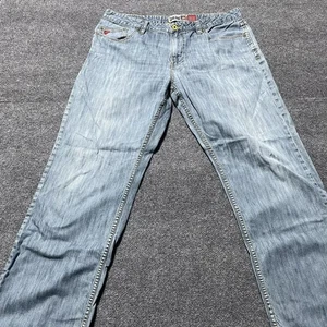 Quiksilver Quik Jean Jeans Mens 38x29 Relaxed Fit Straight Leg Denim Vintage Sty - Picture 1 of 18