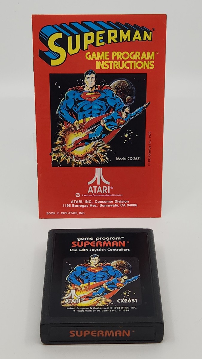 家庭用ゲームソフト SUPERMAN [ATARI2600] Atari 2600 Superman! - YouTube