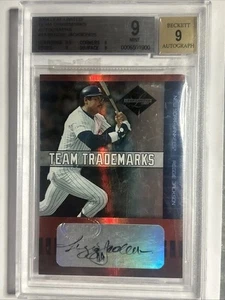 BCGS9-2004 Leaf Limited - Team Trademarks Reggie Jackson #TT-15 /25 - Picture 1 of 2