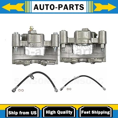 前刹车线前卡钳适用于雪佛兰名人 2.5L 4.3L 2.8L_ — 第 1/4 张图片