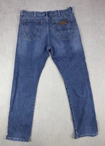 Wrangler Retro Jeans 36x34 Cowboy Cut Blue 88MWZBW Stretch Denim Rodeo - Picture 1 of 8