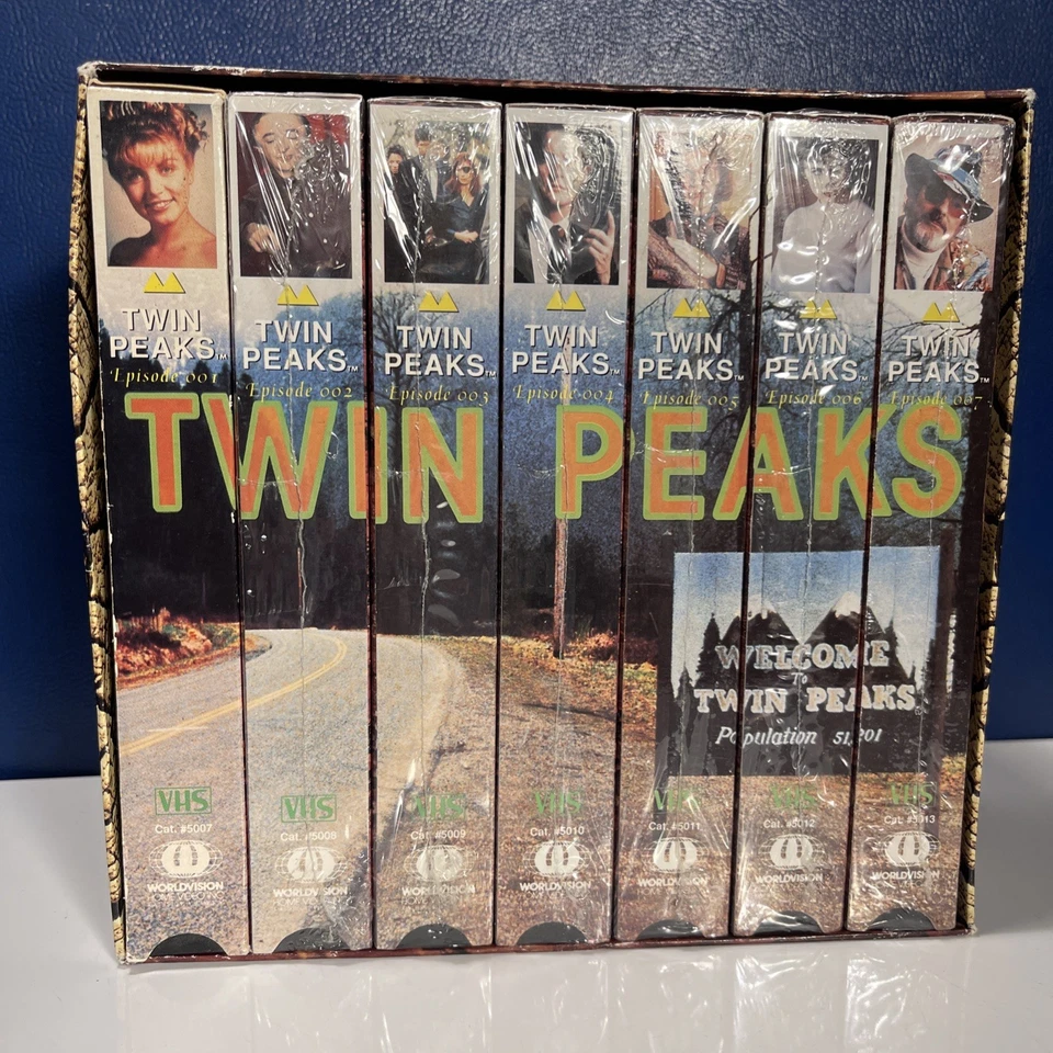 Twin Peaks VHS 7 Tape Set Original 7 Episodes (6 Of 7) SEALED! SUPER RARE!!! - Image 1 of 4