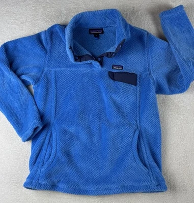 Chaqueta polar a presión Patagonia Retool 1/4 juvenil talla XL (14) pulóver Foto 1 de 4