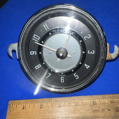 Reloj VW Karmann Ghia 6 Voltios Volkswagen VDO Alemania 141919201 Años 50-60 Foto 1 de 4