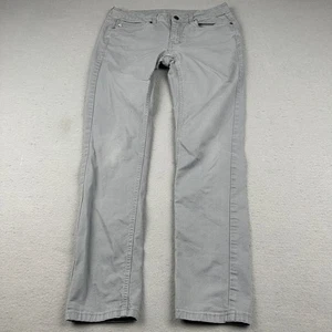 Stio Hose Damen 4 grau Nieten Canvas 27x28 Workwear Wandern Chino Stretch Chore - Bild 1 von 14