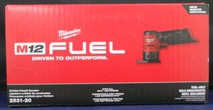 Milwaukee M12 FUEL 2531-20 Levigatrice per dettagli orbitali brushless SOLO STRUMENTO NUOVO - Foto 1 di 5