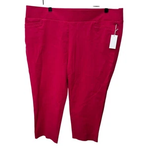 Soft Surroundings Plus Crop Pants sz 2X Super Stretch NEW # H471 - Picture 1 of 7