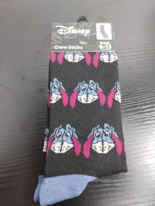 NWT-Fun Women's Disney Brand Eeyore Crew Socks Size 9-13 - Picture 1 of 3