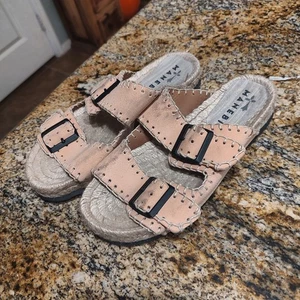 Sandalias MANEBI Rosa EU 37 con Hebillas U S 6.5 Para Mujer  - Imagen 1 de 15