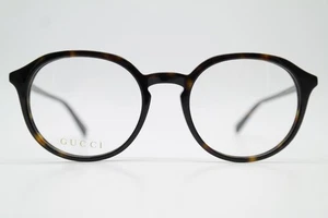 Brille Gucci GG1004O Braun Gold Oval Brillengestell eyeglasses Neu - Bild 1 von 6