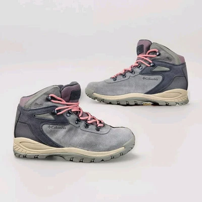 哥伦比亚防水安培远足靴女式 11 码 Stratus/Cnyn-Rose — 第 1/4 张图片