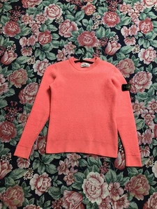 Stone Island JUNIOR Patch Crewneck Cotton Knit 12/156 Cardigan Winter Outdoor - Bild 1 von 15