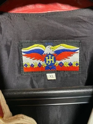 JEFF HAMILTON All Leather Jacket Size XL Wile E. Coyote USED Road Runner F/S - Image 1 of 4