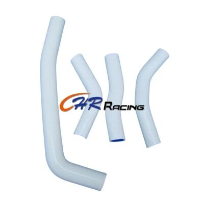 Manguera de radiador de silicona para Honda CRF250 CRF250R 2010 2011 2012 2013 10 11 BLANCO Foto 1 de 4