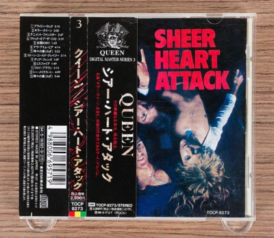 Queen - Sheer Heart Attack CD (Japan 1994 EMI) TOCP-8273 Foto 1 de 4