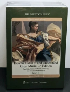 How To Listen to and Understand Great Music 3rd Ed 1-6 DVD The great Courses NEW - Bild 1 von 3