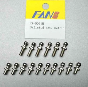 Team Associated Kugelbolzen-Set, M3 Gewinde passend für RC10 RC10T RC10L FR-0061M FanRC - Bild 1 von 1