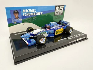 1995 Schumacher Benetton B195 Brazilian GP 1:43 Minichamps 517950101 MILD SEVEN - Foto 1 di 12