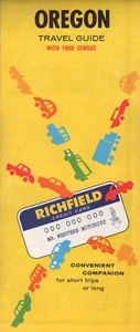 1961 Richfield Road Map: Oregon NOS - Bild 1 von 1