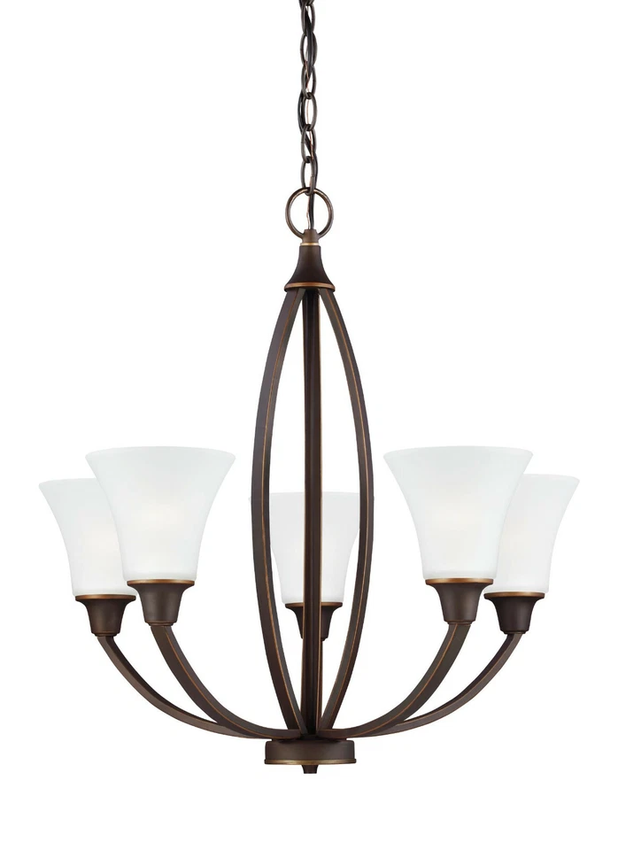 LUSTRE METCALF SEA GULL LIGHTING 3113205-715 5LT  - Imagem 1 de 1