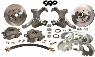 1960-62 CHEVY C10 GMC ГРУЗОВИК 12 «ДИСКОВЫЙ ТОРМОЗ 5 ЗАЖИМ НАБОР С 2,5» ПАДЕНИЕ ШПИНДЕЛЬ - Изображение 1 из 4