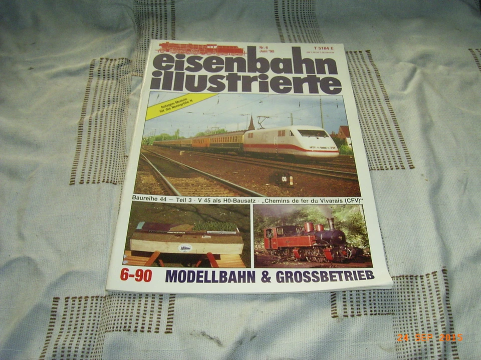 1 Zeitschrift Modellbahn Illustrierte Nr. 6 1990 - Bild 1 von 1