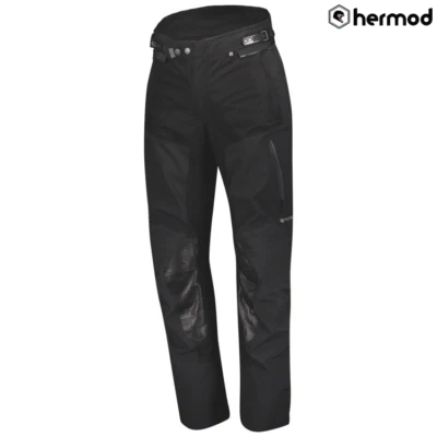 Scott Priority 3 Layer Gore-Tex GTX Waterproof Motorcycle Trousers - Black - Image 1 of 4