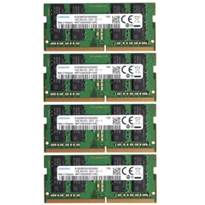 Samsung 64GB (4X16GB) DDR4 2400MHz PC4-19200 SODIMM Memory Ram M471A2K43CB1-CRC - Picture 1 of 3
