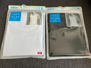 UNIQLO Japan MEN AIRism Deodorant Mesh Tank Top NEW - Picture 1 of 6